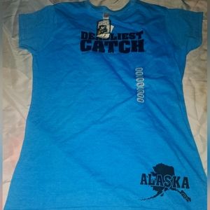 NWT Deadliest Catch Women's Top Size L